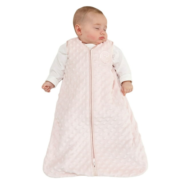 Halo® Sleepsack® Wearable Blanket, Plushy Dots Velboa, Pink, Toddler