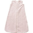 thumbnail image 1 of HALO SleepSack Wearable Blanket, Plushy Dots Velboa, Pink, Toddler, Girls, Large, 12-18 Months, 1 of 6