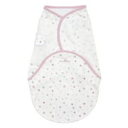 Halo® SwaddleSure Swaddle Pouch, 100% Cotton, Twinkle Pink, Girls, Newborn, 0-3 Months