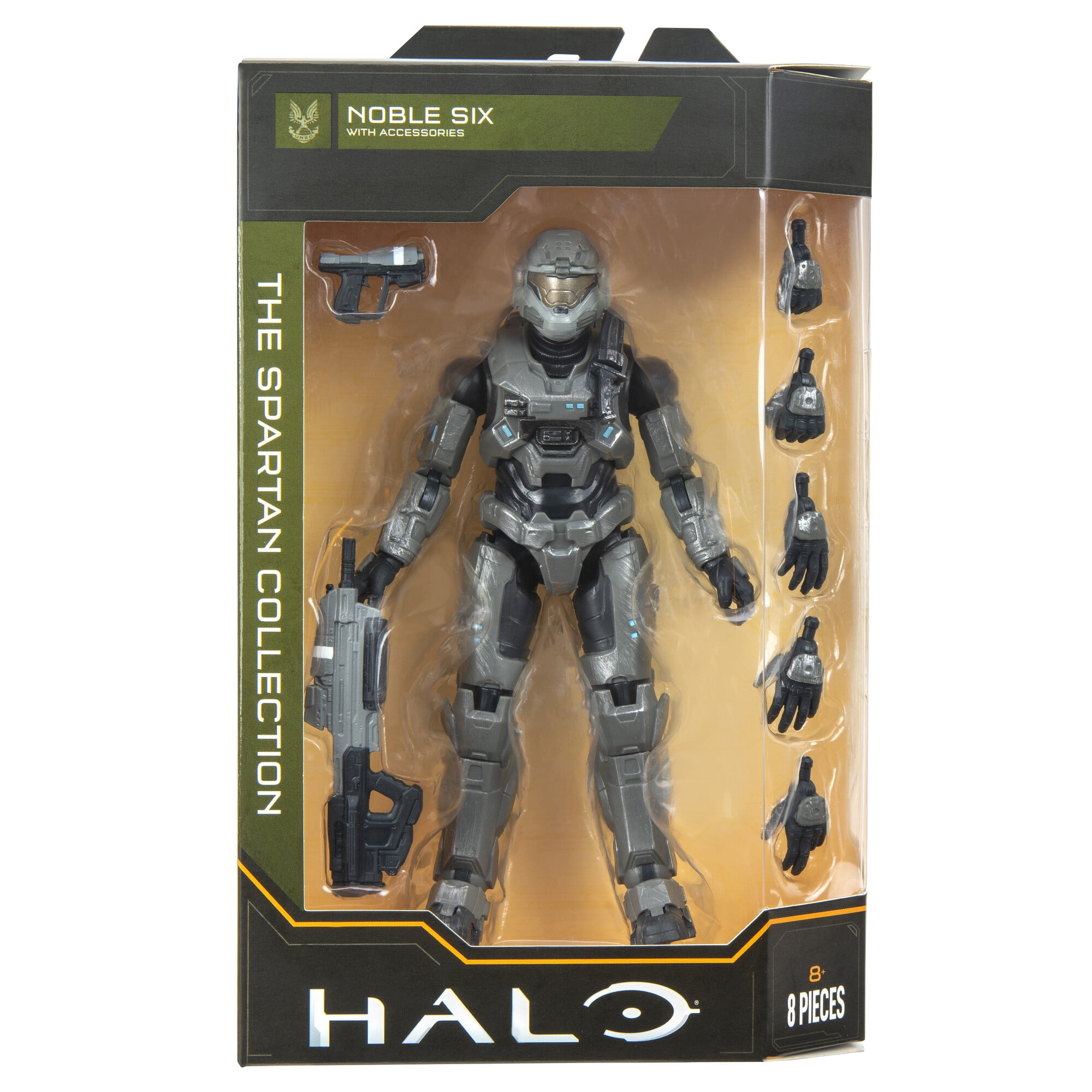 Halo The Spartan Collection Noble Six Action Figure Sets, 6 Halo The Spartan Collection Noble Six Action Figure Sets, 6