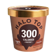 Halo Top Chocolate Light Ice Cream, 16 fl oz Pint