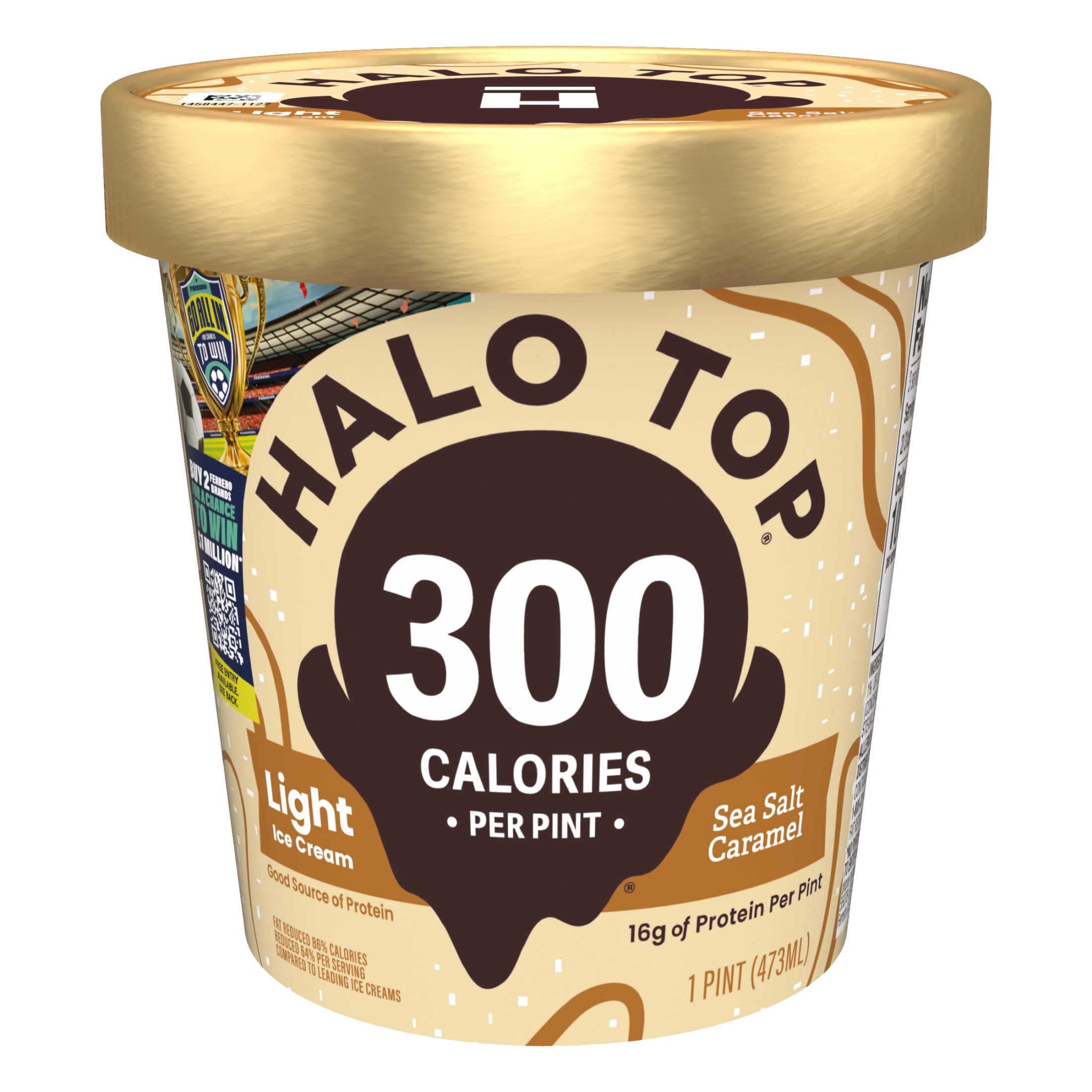Halo Top light ice cream pint