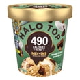 thumbnail image 1 of Halo Top Sweet Cream Cold Brew Coffee Light Ice Cream, Lower Calorie Frozen Dessert Pint, 16 fl oz, 1 of 17