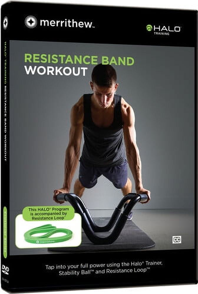 Halo Training Resistance Band Workout DVD Stott Pilates Music Performance
