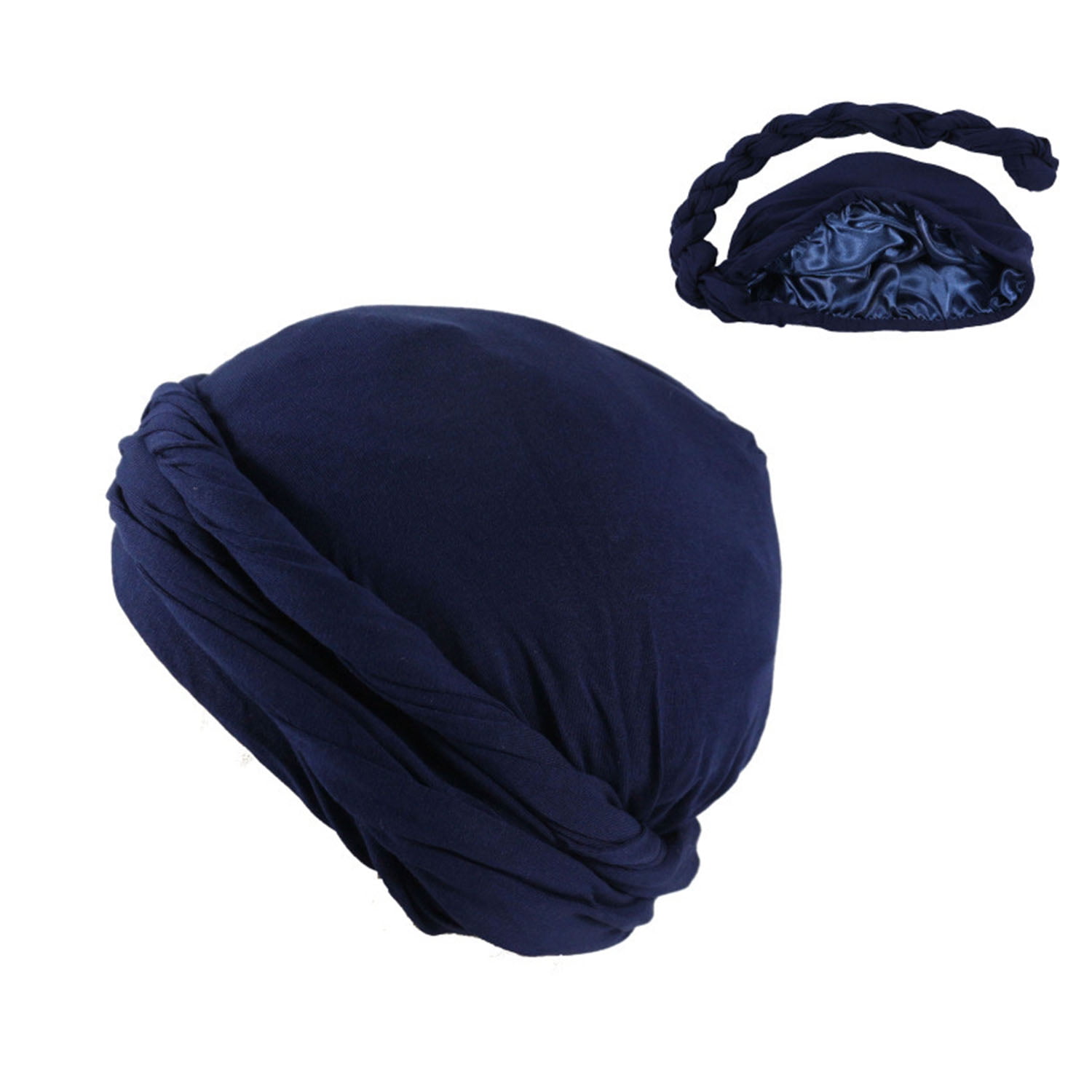 2 Pcs Turban for Men Dreads Head Scarf Durag Men Turban Scarf Tie Turban  Vintage Twist