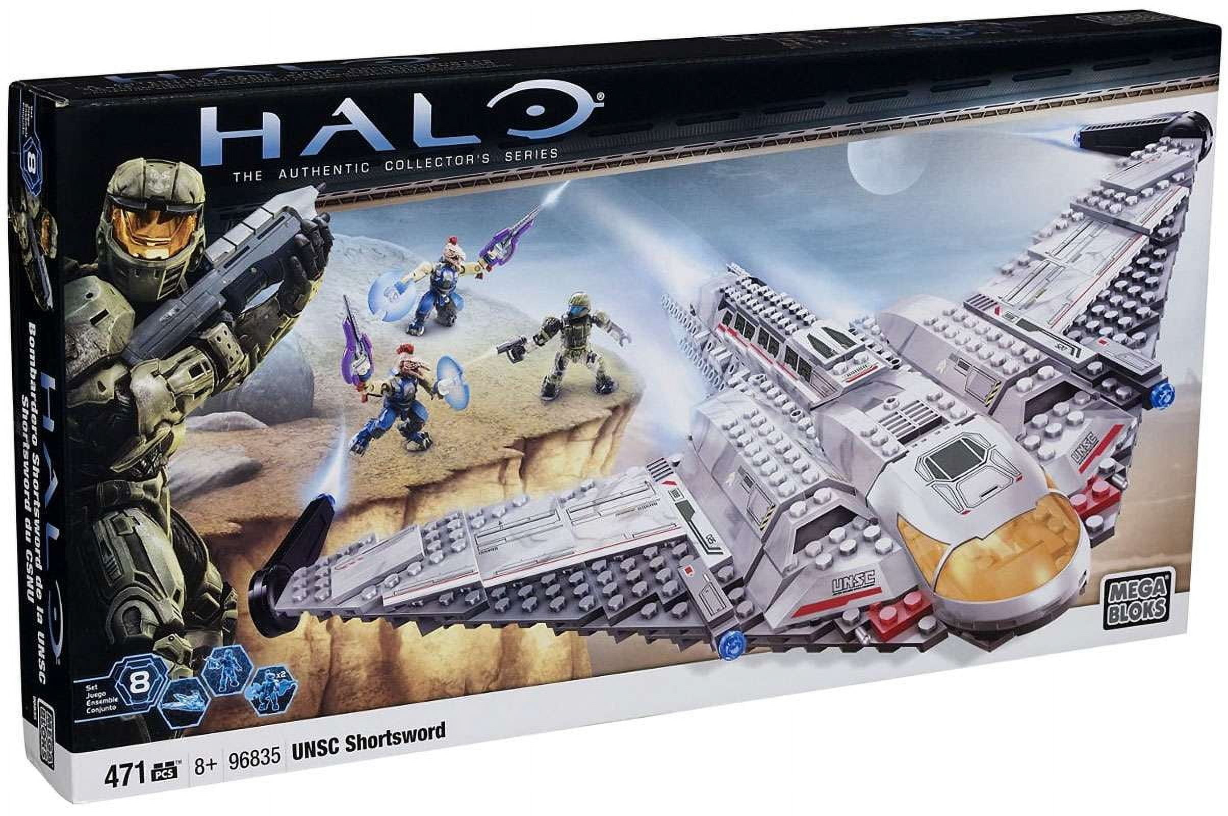 Halo UNSC Shortsword Bomber Set Mega Bloks 96835