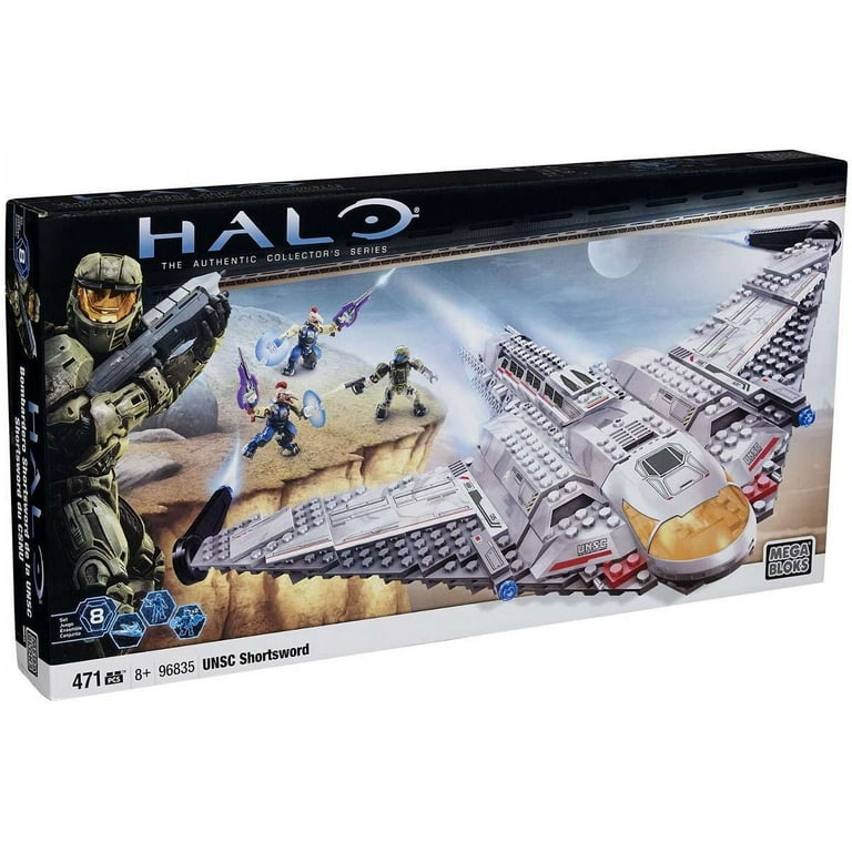 Halo UNSC Shortsword Bomber Set Mega Bloks 96835