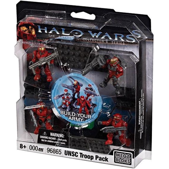 Halo UNSC Troop Pack Set Mega Bloks 96865