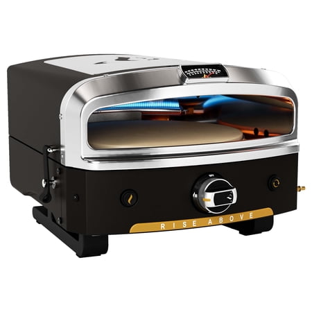 HALO Versa 16 Outdoor Pizza Oven with Dual Burner System and Rotating Stone