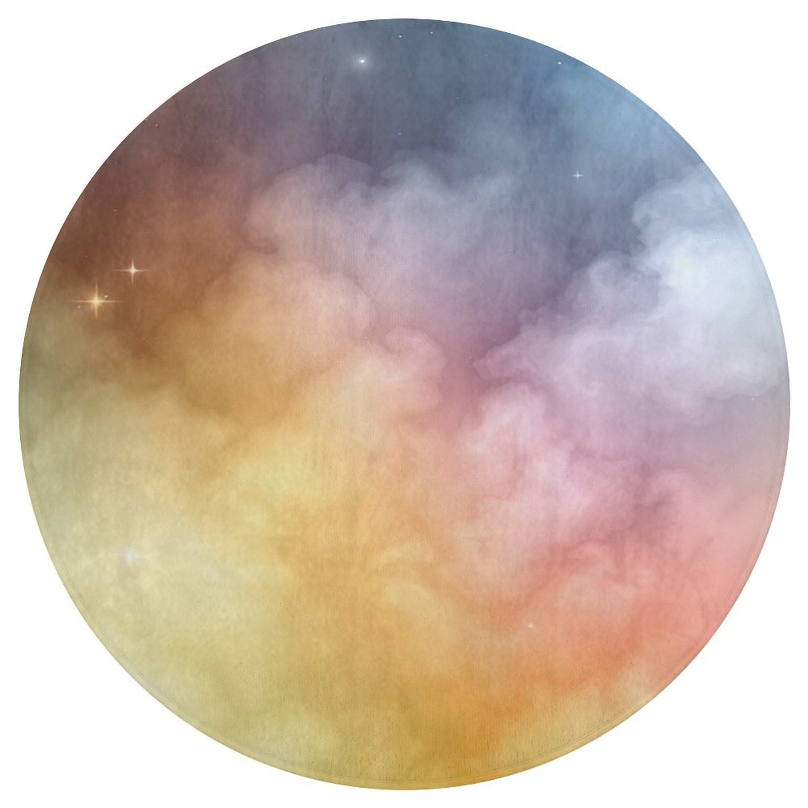 Halo Vortex Round Area Rug Floor Carpets Washable Indoor Floor Area Mat ...