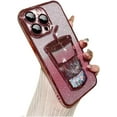 thumbnail image 1 of Halo Wave Vapour Bubble Phone Case, Small Fresh Design for Ladies, Drop-Proof and wear-Resistant, for iPhone 15 14 13 12 11 Pro Max XS XR X 7 8 Phone Case (P3,IP 14 PRO), 1 of 8