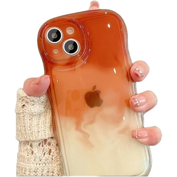 Halo Wave Vapour Bubble Phone Case, Small Fresh Design for Ladies, Drop-Proof and wear-Resistant, for iPhone 15 14 13 12 11 Pro Max XS XR X 7 8 Phone Case (P6,IP 15 PRO)