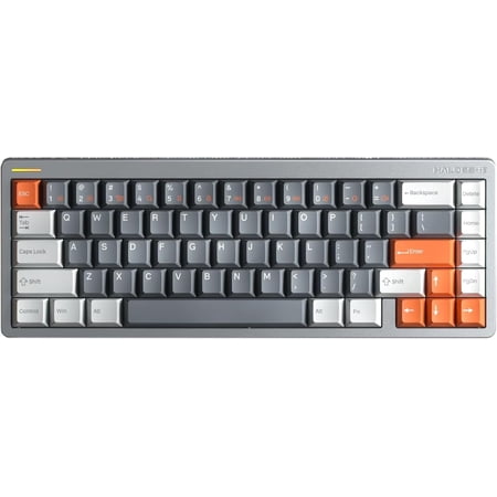 Halo65 HE Rapid Trigger Gaming Keyboard, 65% Layout 67 Wired Switches Keyboard, Hall Effect Keyboard, Hyper- Adjustable Actuation, RGB Hot-swappable, 8K Hz Polling Rate