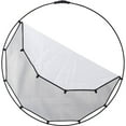thumbnail image 1 of Manfrotto HaloCompact Plus Reflector, 38", Silver/White, 1 of 7
