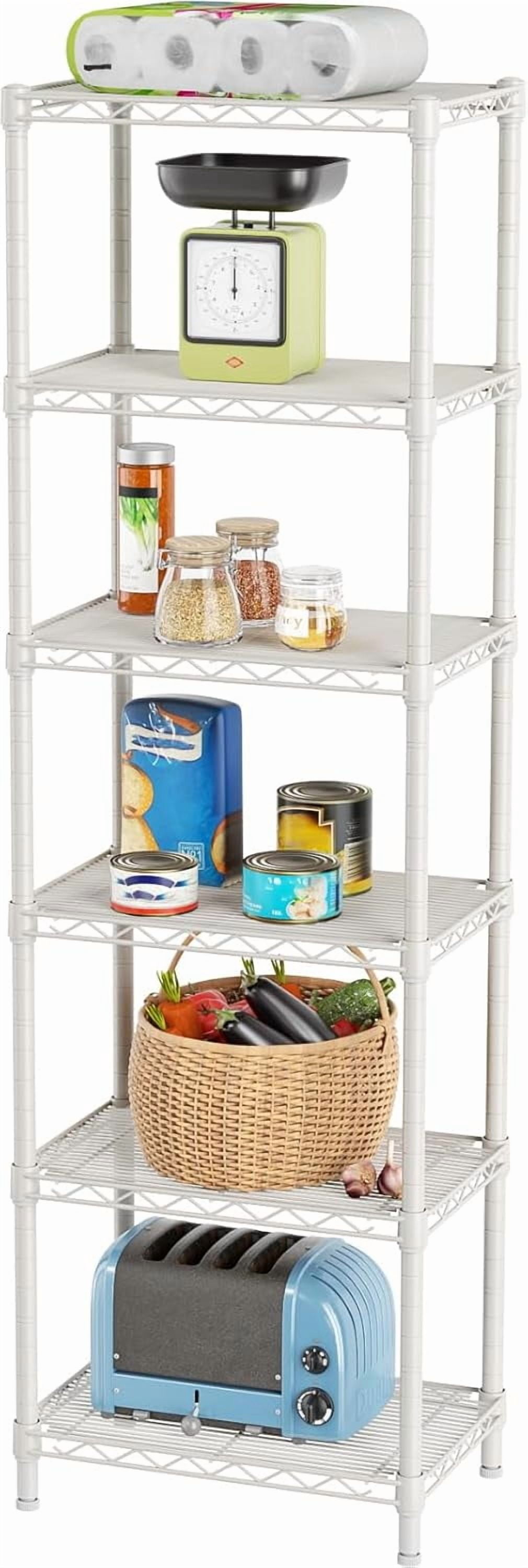 HaloHarness Metal Shelves Wire Shelving Storage Standing Adjustable ...