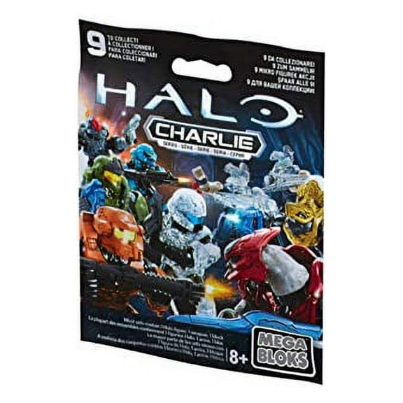 HaloMega Bloks Charlie Series Micro Action Figure CNC84 One Blind Bag