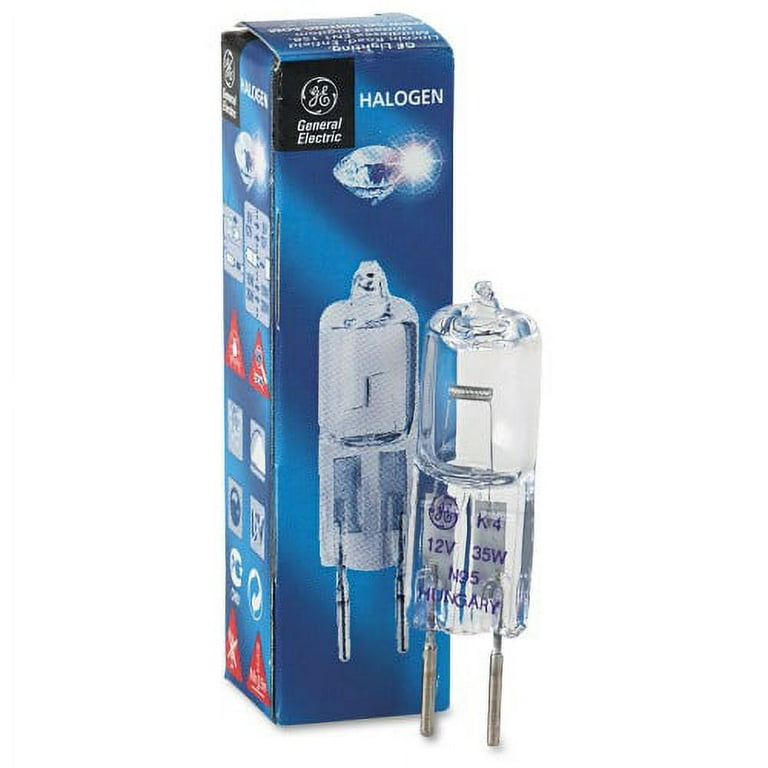 Halogen Bi-Pin T3 Light Bulb, 35 W, Clear Halogen Bi-Pin T3 Light Bulb, 35 W, Clear