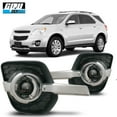 thumbnail image 1 of Halogen Clear Lens Fog Lights Pair Set for 2010-2016 Chevrolet Equinox, Wiring Kit and Switch Included, 1 of 8