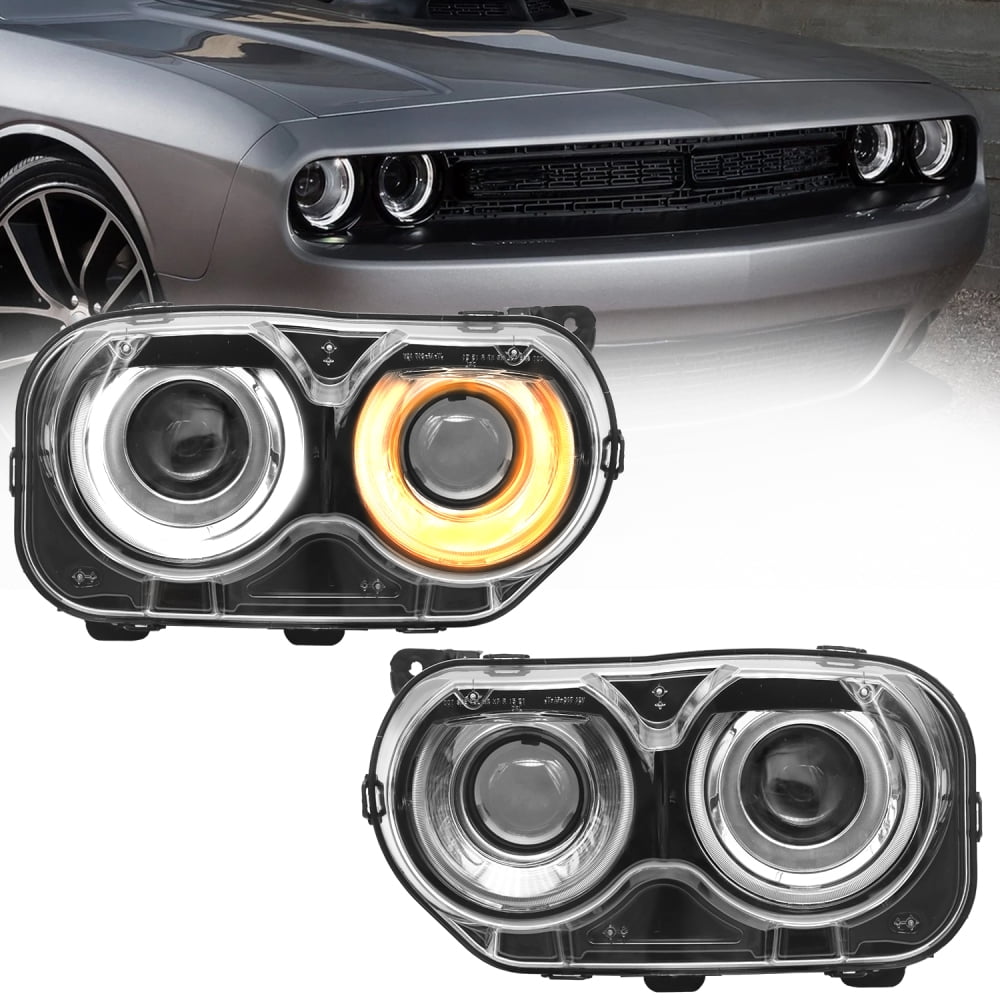 For 2008-2012 2013 2014 Dodge Challenger Left&Right Side Halogen - Foto 5