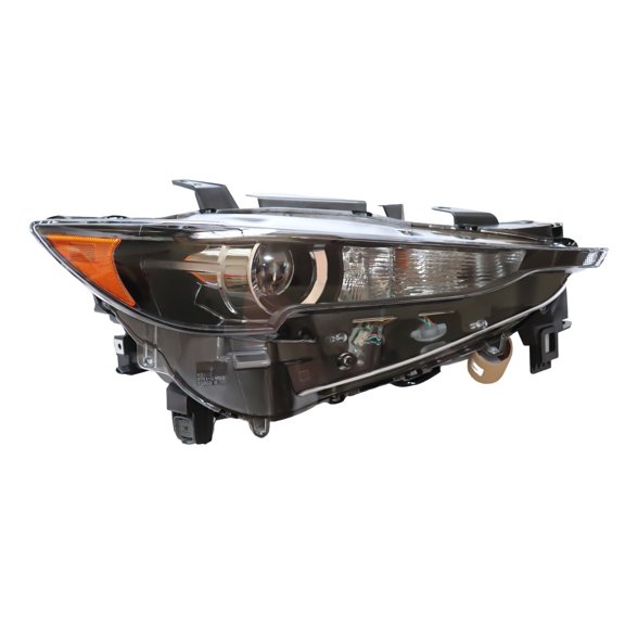 Halogen Headlight Assembly Right Passenger Side fits for 2017-2021 Mazda CX-5 RH For 2017-21 Mazda CX-5 Halogen Headlight Headlamp Assembly Right Passenger Side Right Side High Brightness Waterproof