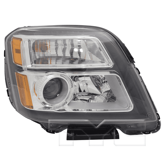 Halogen Headlight (Dark) Right Passenger for 16-17 GMC Terrain (Denali)