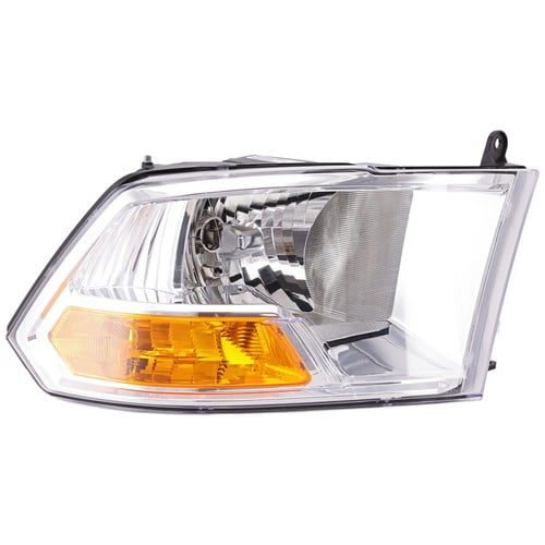 Halogen Headlight For 2011-2012 Ram 1500 Right with Bulb(s) CAPA with EOC
