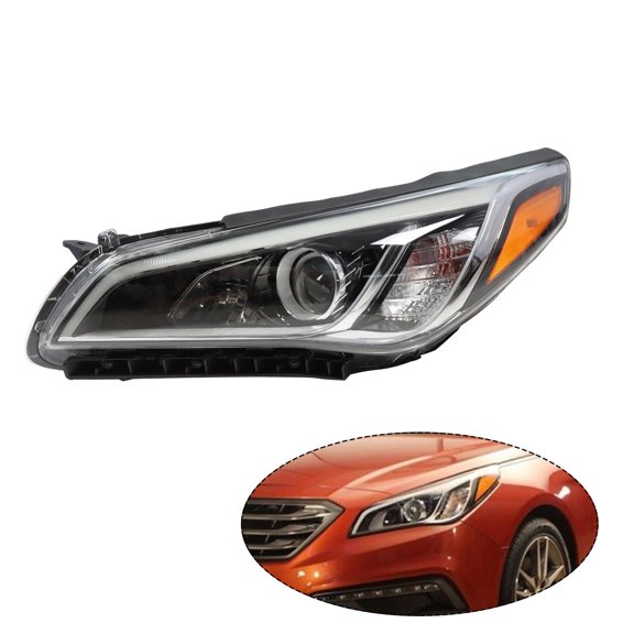 Halogen Headlight For 2015 2016 2017 Hyundai Sonata Left Driver Side 92101C2000