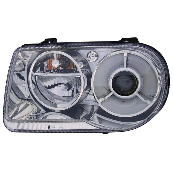 Halogen Headlight Front Lamp for 05-10 Chrysler 300 (w/Delay) Driver Left