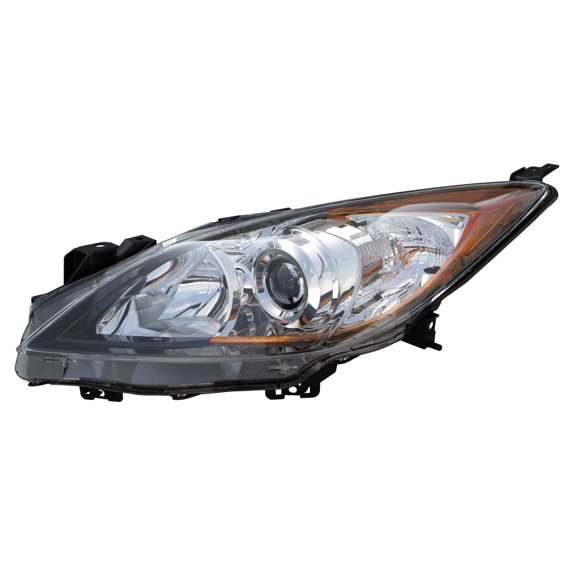 Halogen Headlight Front Lamp for 10-13 Mazda 3 Driver Left