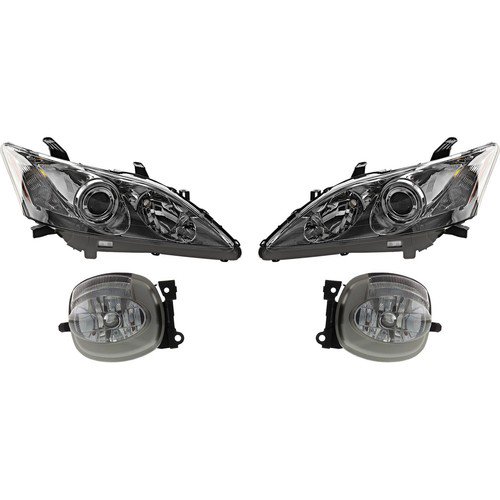 Halogen Headlight Kit For 2007-2009 Lexus ES350 Base Driver and Passenger Side