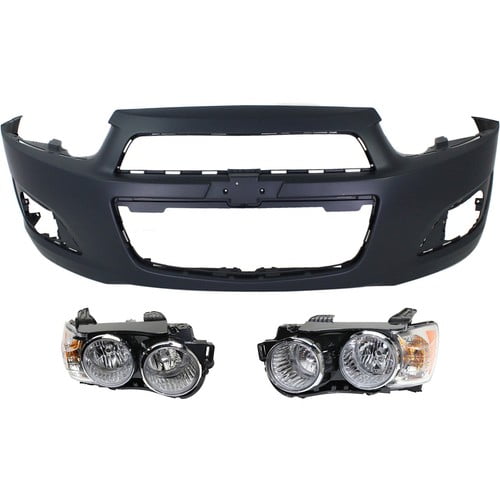 Halogen Headlight Kit For 2012-2016 Chevrolet Sonic LS LT LTZ Models LH and RH