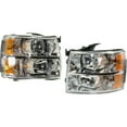 thumbnail image 1 of Halogen Headlight Set For 2007-2014 Chevrolet w/ Bulb(s) Pair, 1 of 10
