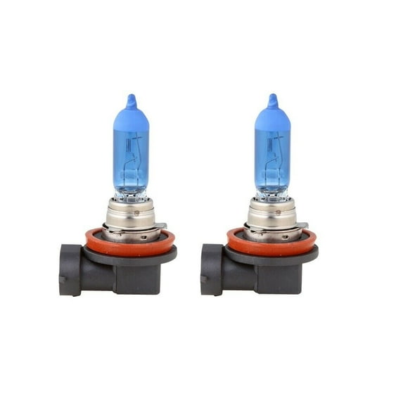 Halogen Headlight Xenon Lightbulb 12V 100W 5000K Pair White High Low Beam & Fog H8