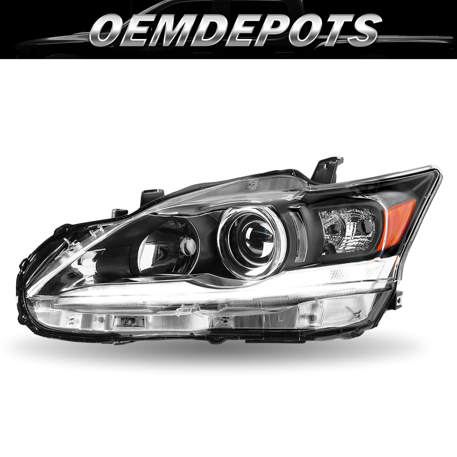 Halogen Headlights Assembly for 2011-2017 Lexus CT200h Left Driver Side 11-17