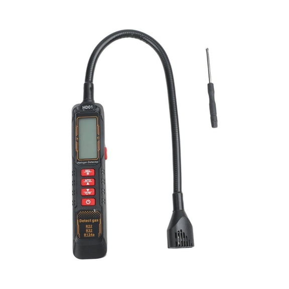 Halogen Leak Detector Analyzer For R22/R32/R134a Refrigeration Systems, Rechargeable Gas Detection Tool For Air Conditioner And Refrigerator (battery)
