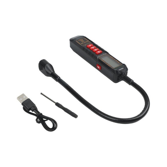 Halogen Leak Detector Analyzer For R22/R32/R134a Refrigeration Systems, Rechargeable Gas Detection Tool For Air Conditioner And Refrigerator (charging)