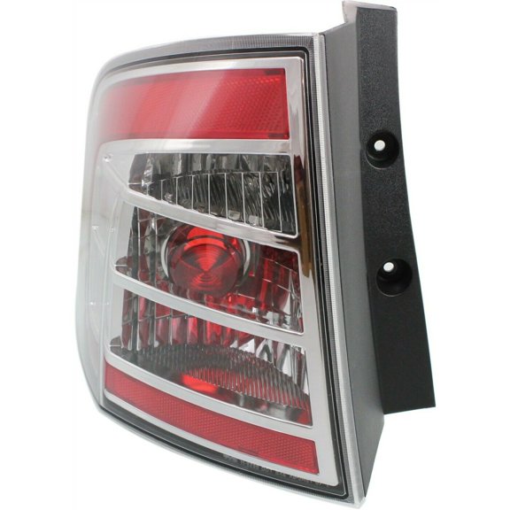 Halogen Tail Light For 07-10 Edge Sport Utility Left Clear/Red Lens w/ Bulbs