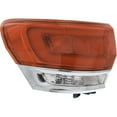 thumbnail image 1 of Halogen Tail Light For 14-21 Jeep Grand Cherokee Left Outer w/ Bulbs, 1 of 7