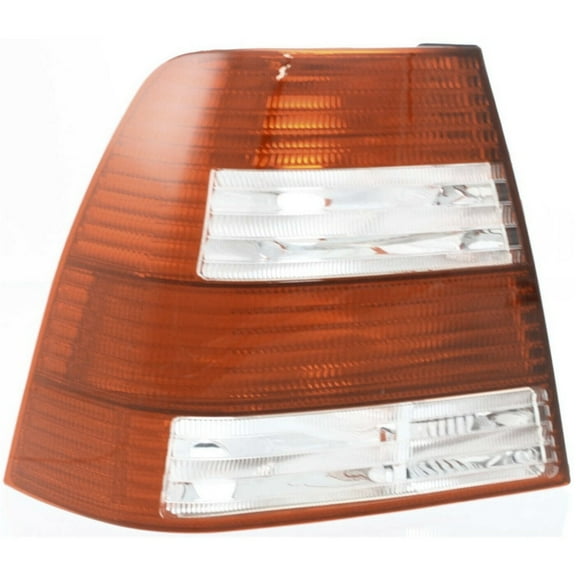 Halogen Tail Light For 2004-2007 Volkswagen Jetta GL/GLS Left Clear & Red Lens
