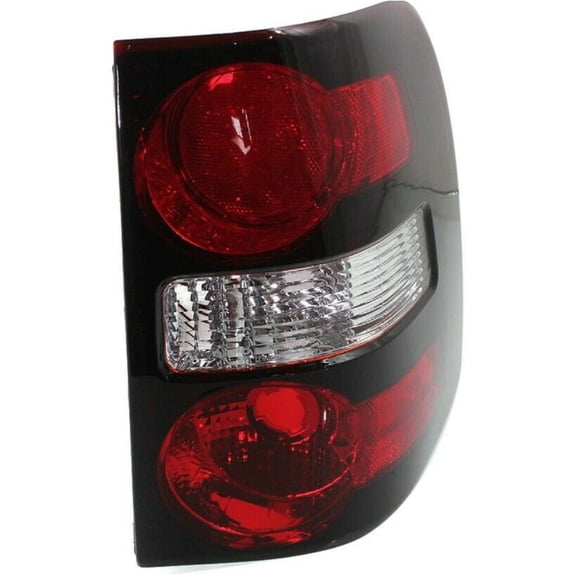 Halogen Tail Light For 2006-10 Explorer Sport Utility Right Clear & Red Lens