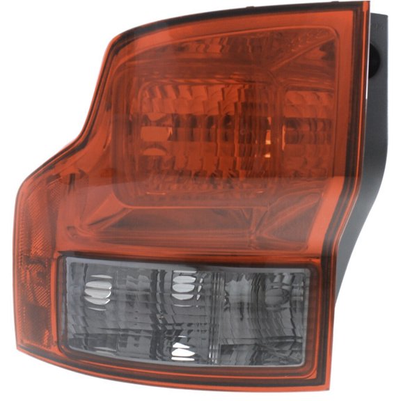 Halogen Tail Light For 2009-2011 Element EX/LX Right Clear & Red Lens