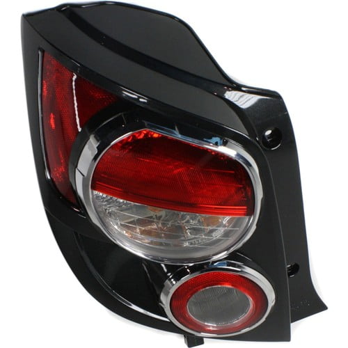 Halogen Tail Light For 2012-16 Chevrolet Sonic Hatchback Left Clear/Red w/Bulbs