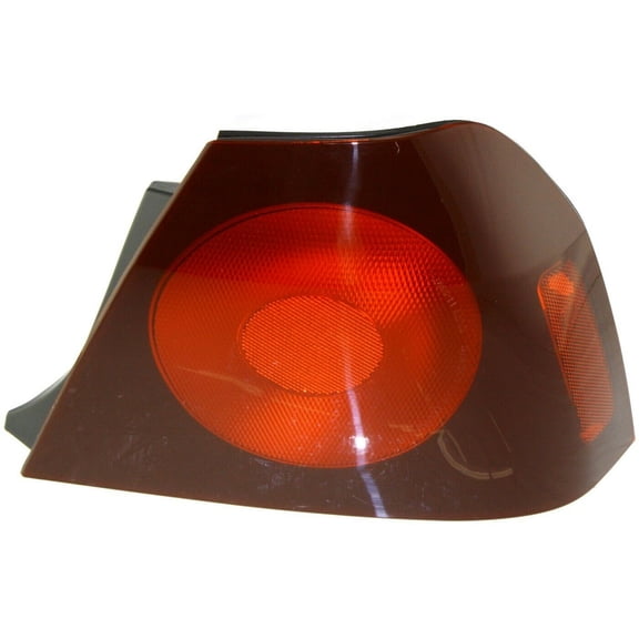 Halogen Tail Light For Chevrolet 2000-2004 Impala Right Outer Red Lens w/Bulb(s)