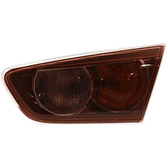 Halogen Tail Light For Mitsubishi 2008-2009 Lancer Right Inner Clear/Red w/Bulbs
