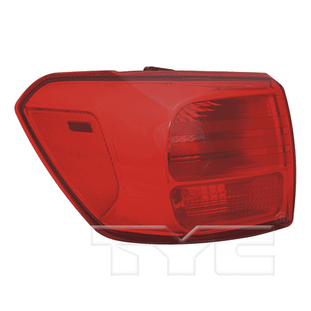 Halogen Tail Light Rear Lamp Left Driver for 16-18 Kia Sedona