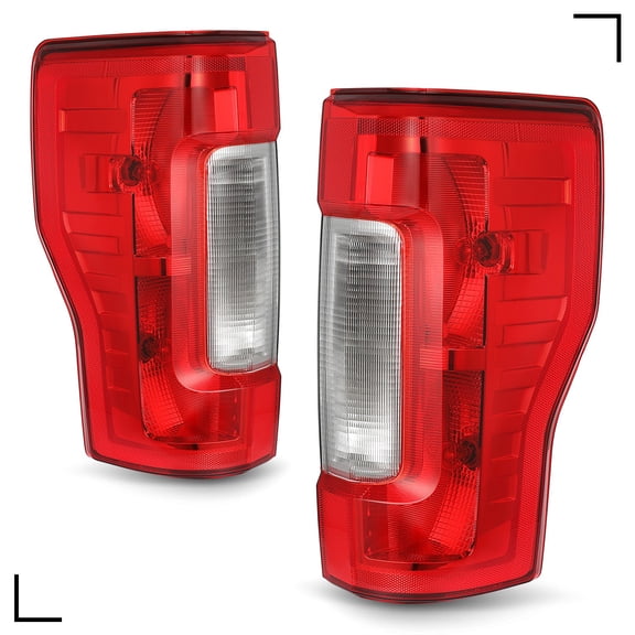 Halogen Tail Lights For 2017-2019 Ford F-250 F-350 Super Duty Blind Spot LH RH