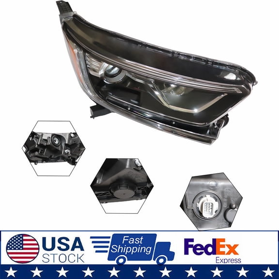 Halogen W/ LED Headlight OEM Right RH For 2017 2018 2019 -2021 Honda CR-V CRV