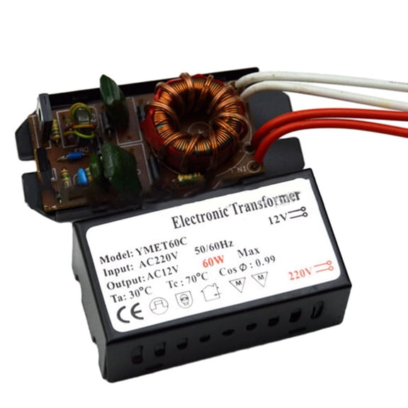 Halogen/Xenon Electronic Transformer Output 220V Input/12 Vac Output Transformer