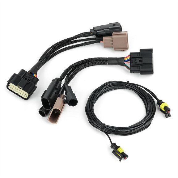 Halogen to LED Headlight Conversion Adapter Harness For Ford F-250 F-350 2023-24