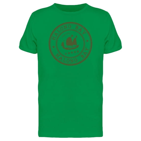 Halong Bay Grunge Vietnam Stamp Tee Men's -Image by Shutterstock